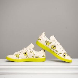 Adidas Stan Smith Pixar Monsters Inc Mike Wazowski Custom Sneakers Shoes Sz 11.5